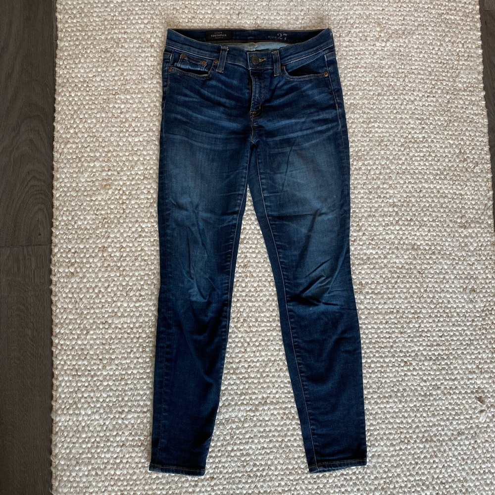 JCrew Toothpick Cone Denim Jean - Picture 2 of 2
